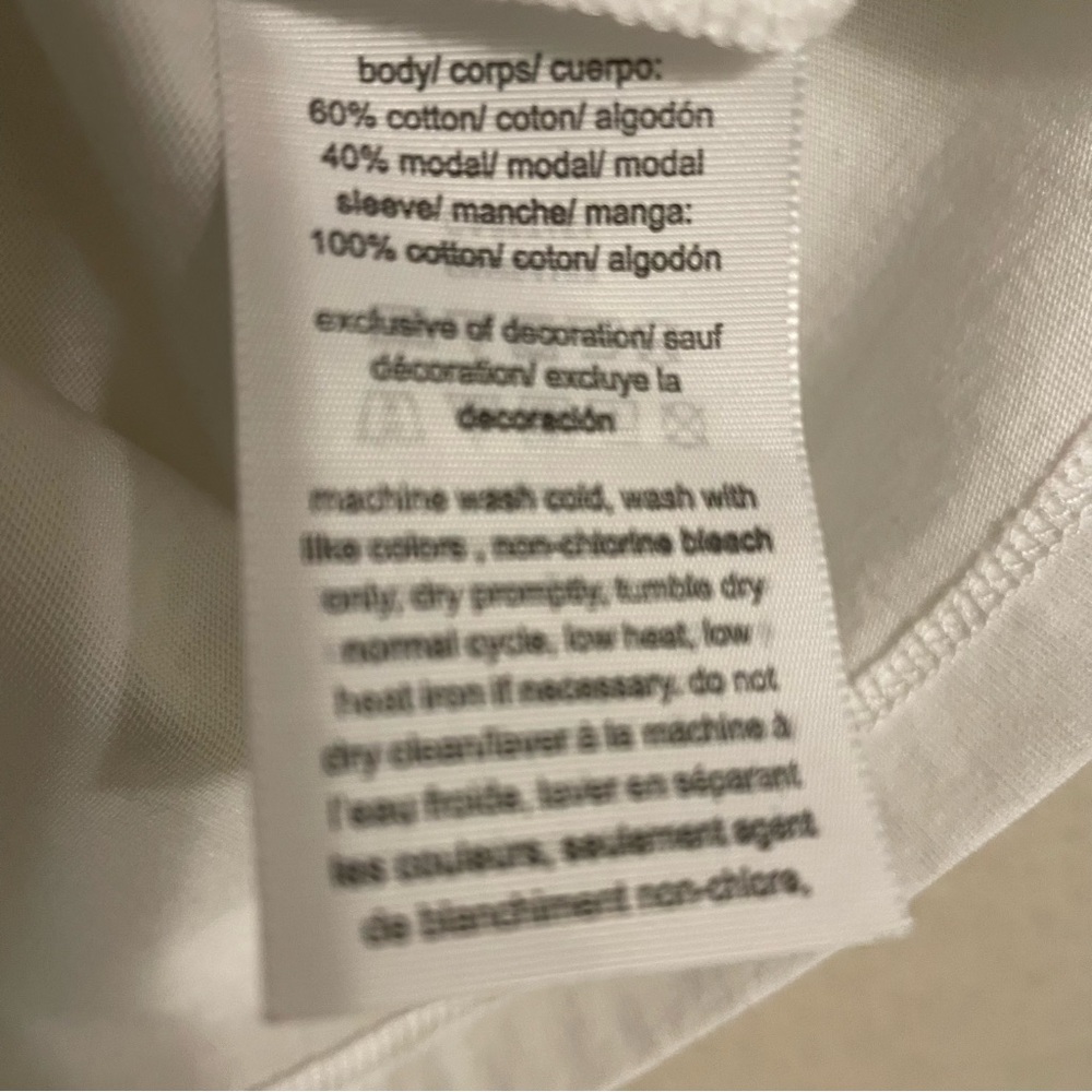 White Short Sleeve Tee - Picture 6 of 6